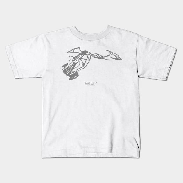 Wisp Resort 3D Kids T-Shirt by Mapsynergy